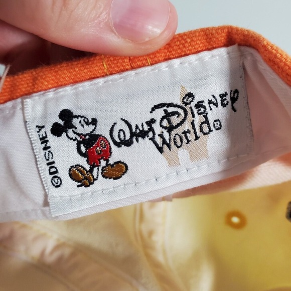 Disney World Hat Adjustable Cap Live Love Relax Reggae Fest Yellow Vacation - Picture 9 of 11